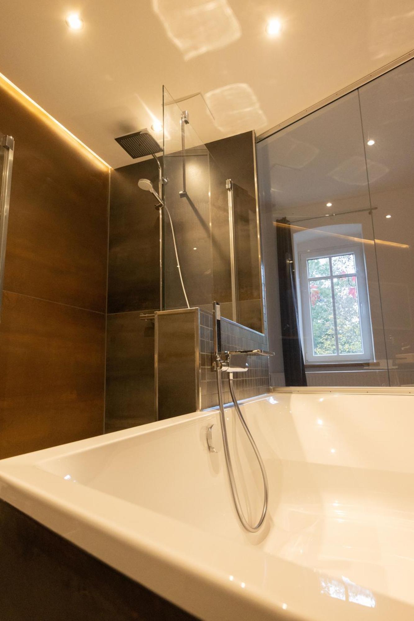 Loft Apartment Mit Grosser Badewanne B Mugeln Екстериор снимка